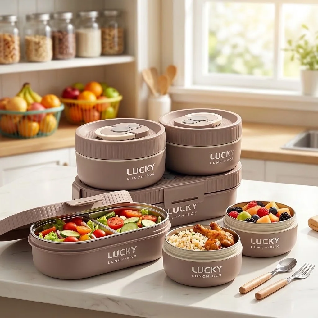Meal Prep Or Prep Meal - Juego de recipientes térmicos para el