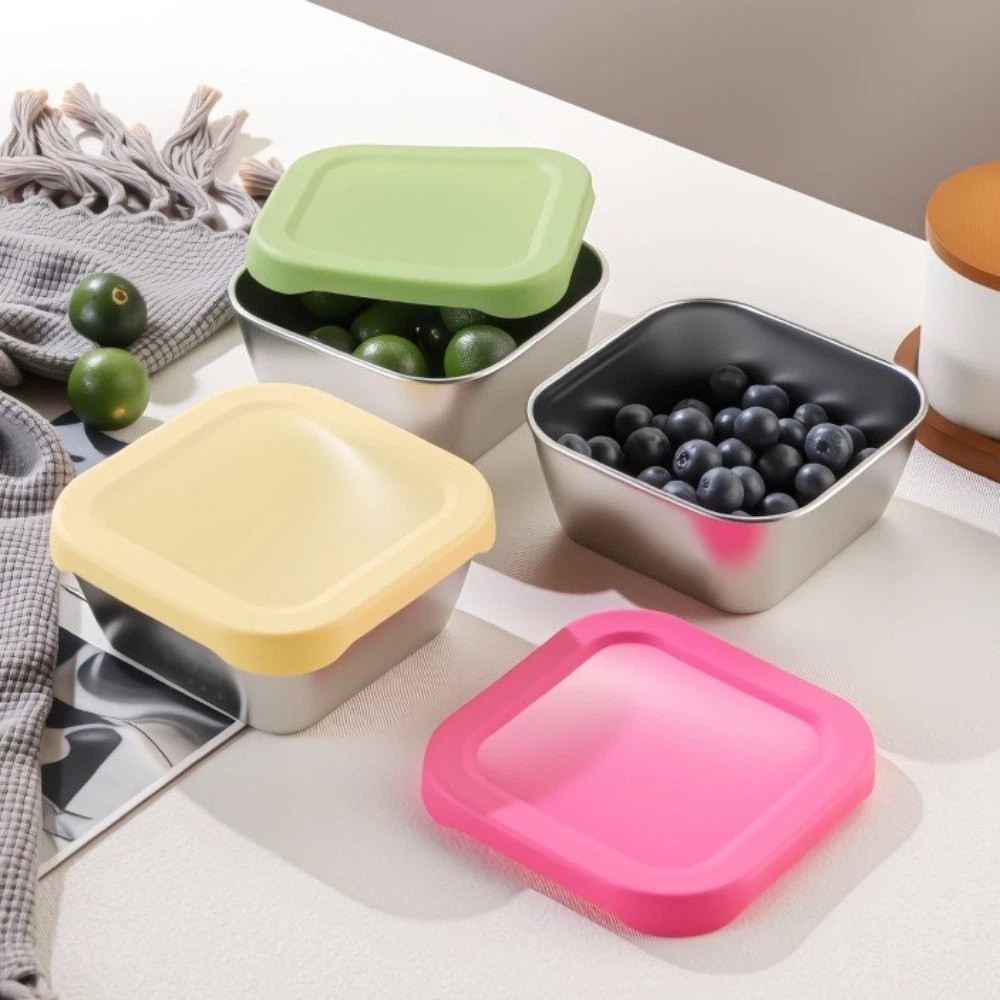 Meal Prep With Rice - Tapa de silicona, caja de conservación