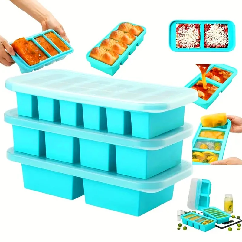 Meal Prep Or Prep Meal - Molde de silicona para congelador de