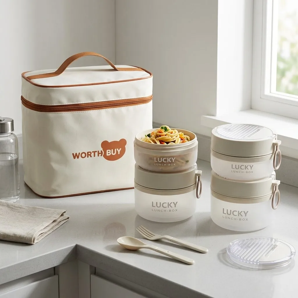 Juego de recipientes apilables - Meal Prep Or Prep Meal reseña y precio