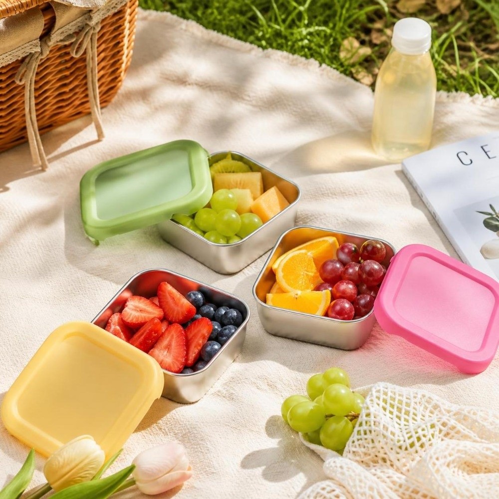 Tapa de silicona, caja de cons - Meal Prep With Rice reseña y precio