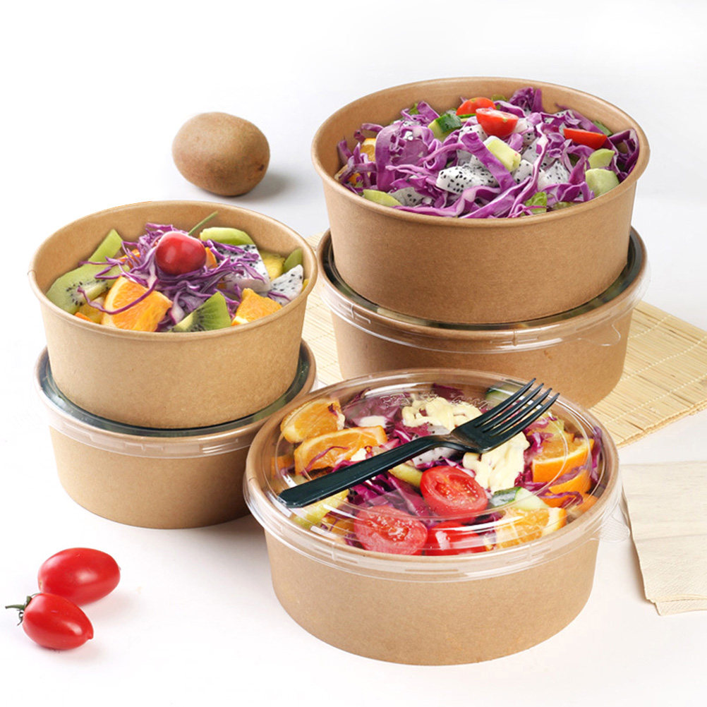 20 recipientes de papel kraft  - Meal Prep Bowl reseña y precio