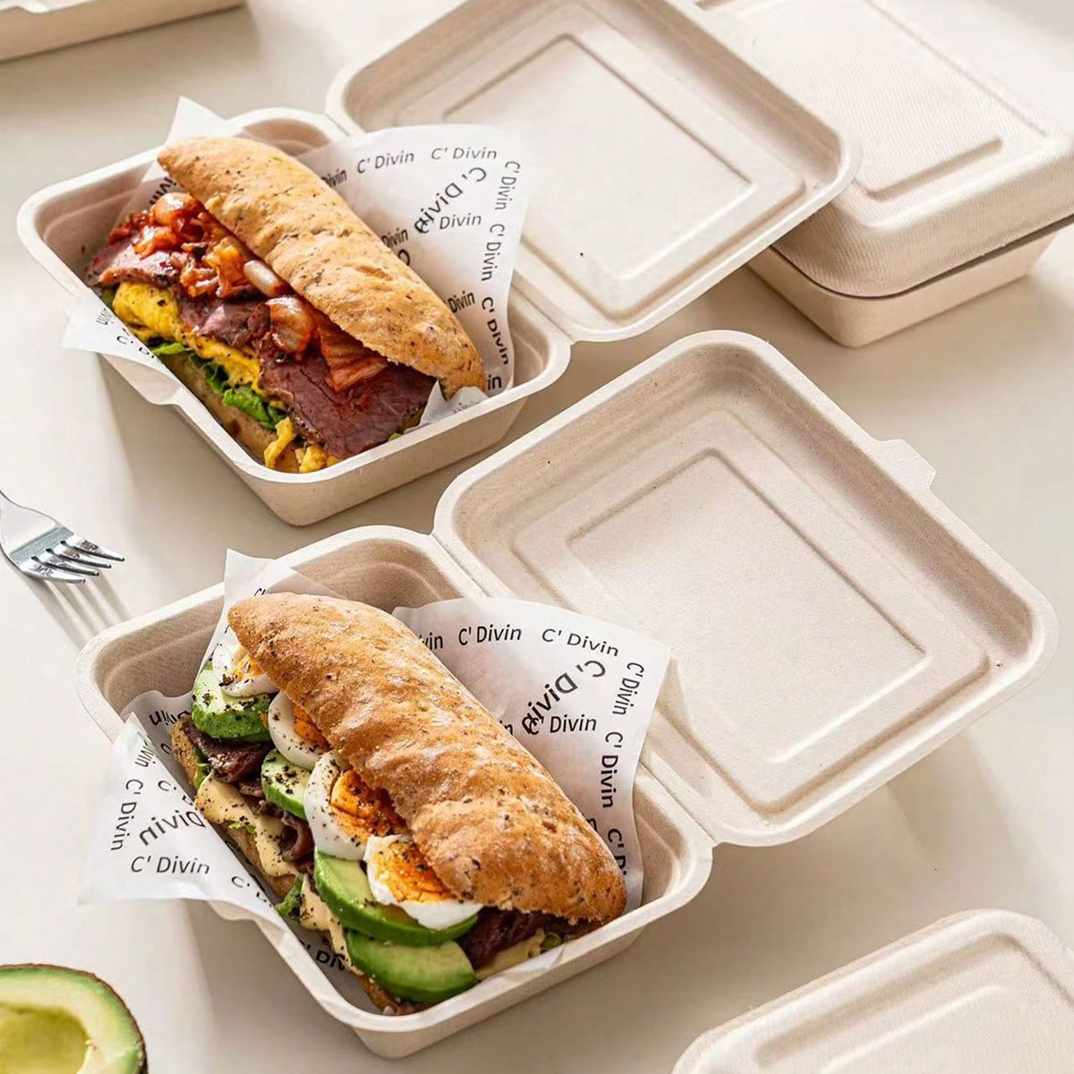 Caja de embalaje Chabatta, sán - Meal Prep Bowl reseña y precio