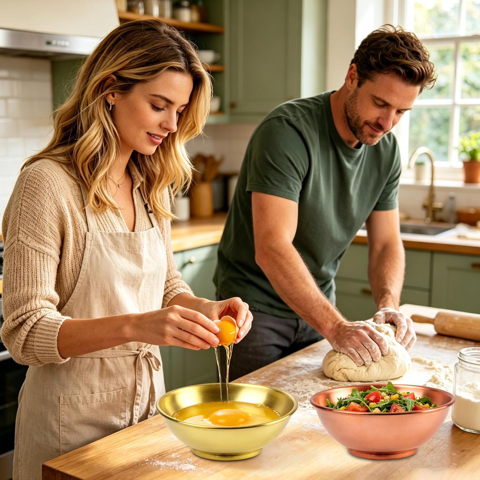 Cuencos de Cobre Grandes para  - Meal Prep Bowl reseña y precio