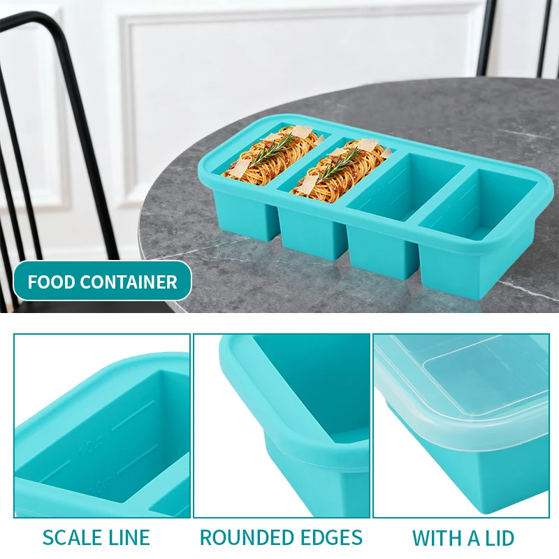 Molde de silicona para congela - Meal Prep Or Prep Meal reseña y precio